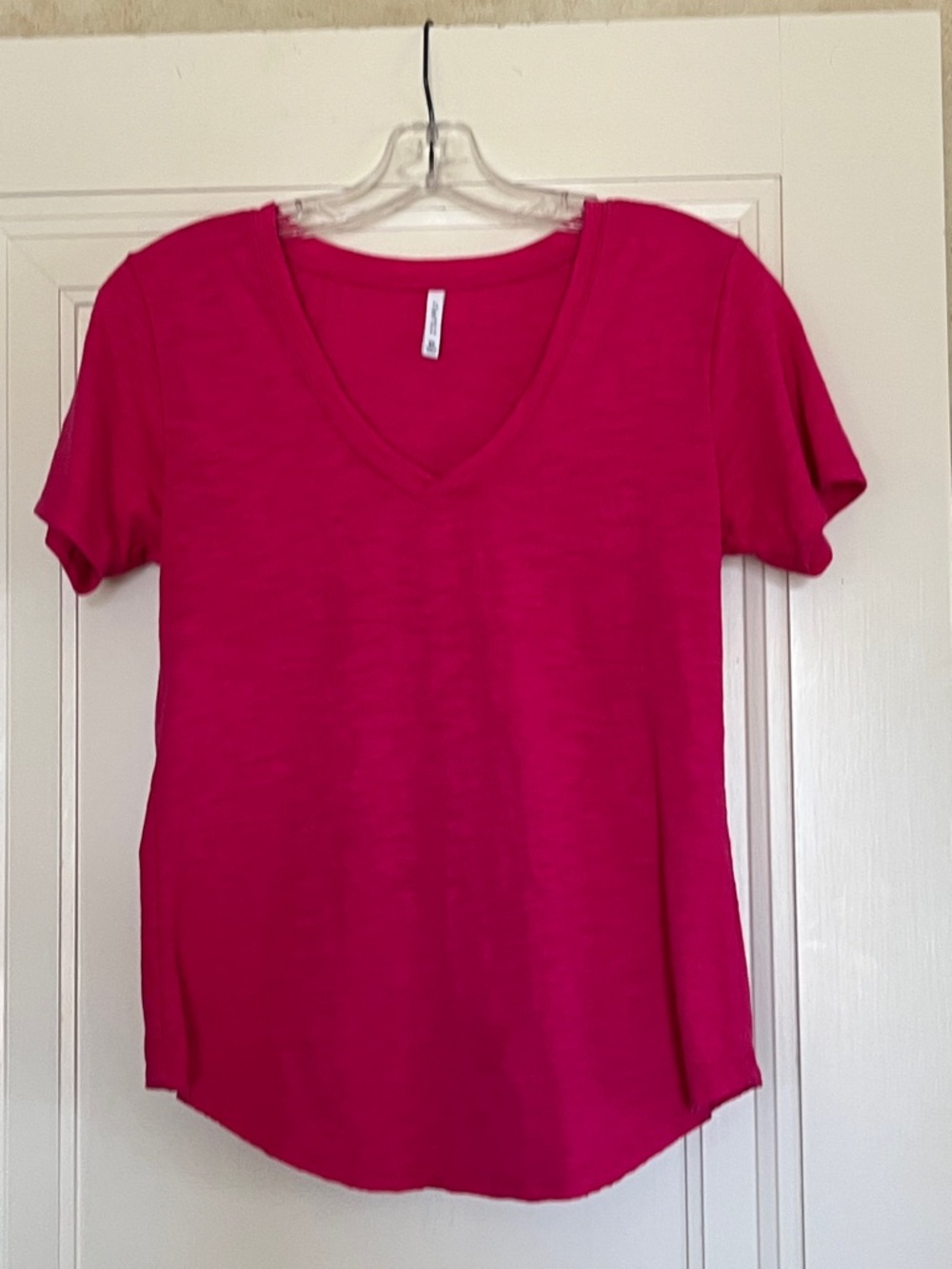 Z Supply Hot Pink Tee Size XS